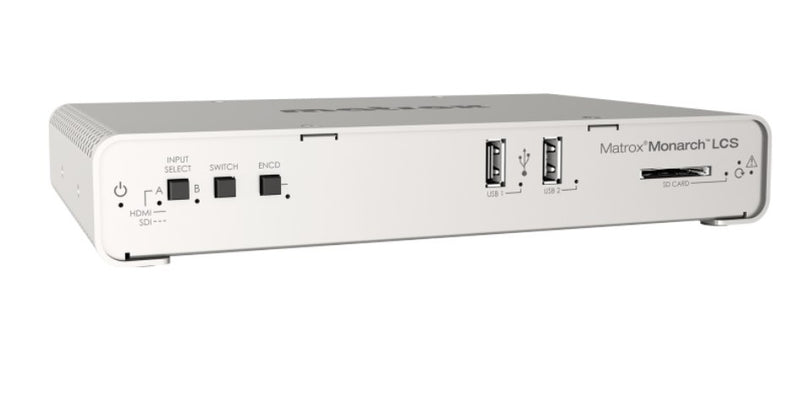 Matrox Monarch LCS Encoder with BonusRackmount Kit. Ex-Demo Stock. 2 YR WTY