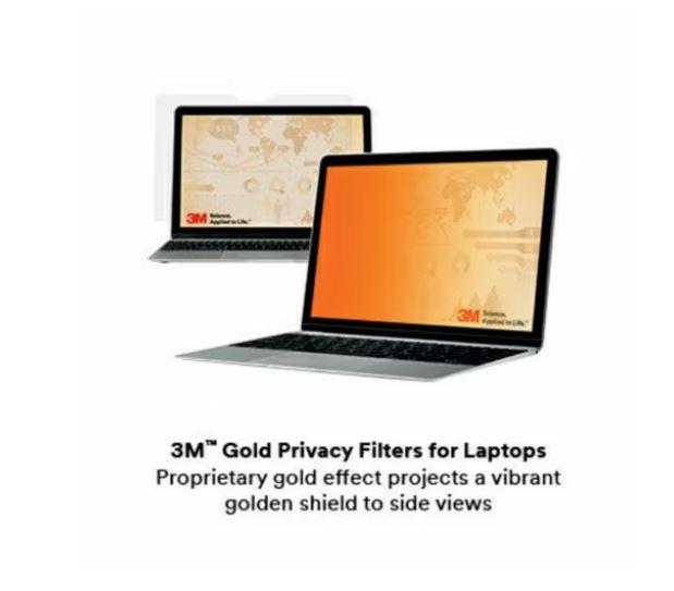 3M Gold Privacy Filter for 13.3" Laptop with 3M COMPLY Flip Attach