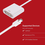 Shintaro Mini DisplayPort (MDP) to DVI Adapter