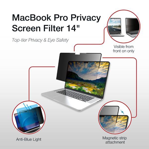 Shintaro 14" MacBook Air Privacy Screen, Magnetic, Anti-Glare, Blue Light