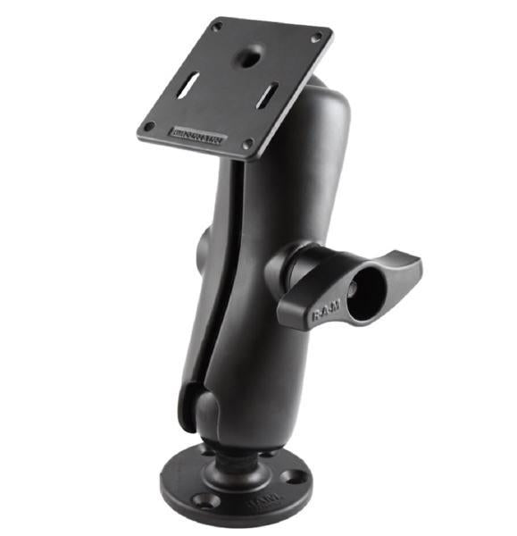 RAM Double Ball Mount with 75x75mm VESA Plate, D Size, Medium