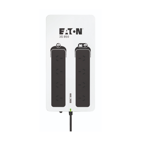 Eaton 3S 850VA/510W Standby UPS Powerboard, 2YR Warranty
