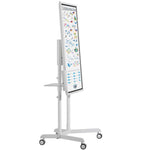 Atdec Executive Mobile TV Cart with 90 degree rotation. Max Load 70kg