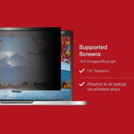 Shintaro 14" Privacy Filter, 16:9, Anti-Glare, Blue Light