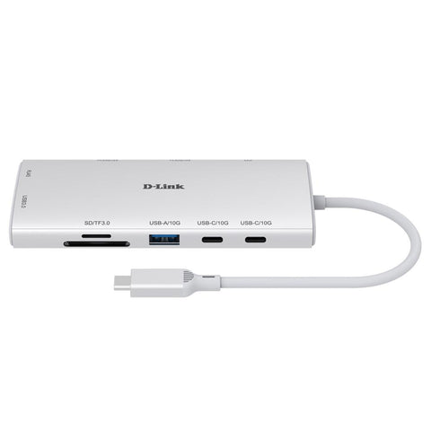 D-Link 10-in-1 USB-C Hub with Dual 4K