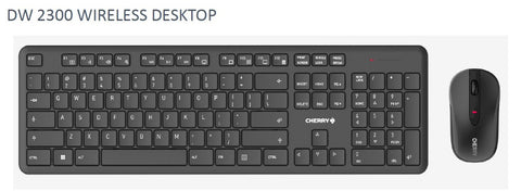 CHERRY DW 2300 Wireless KnM combo