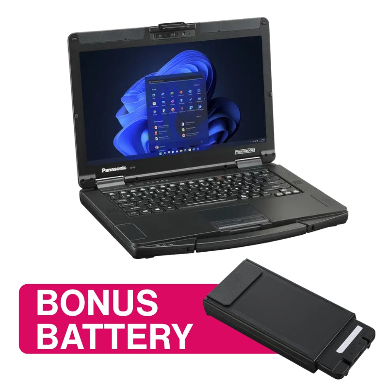 Panasonic Toughbook 55 Mk3 i5 TS FHD - Bonus Battery Combo