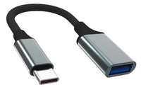 Shintaro USB-C Male to USB-A Female 15cm