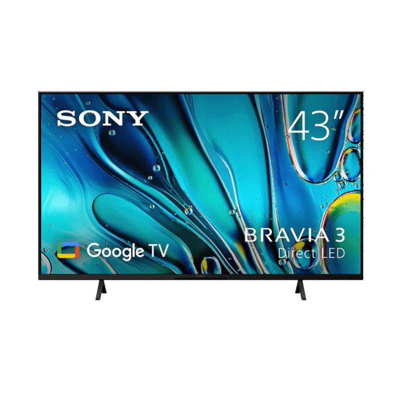 Sony Bravia 3 S30 43" Television 4K UHD, 450 cd/m2 Brightness, Direct LED