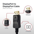 Shintaro 2m DisplayPort 1.4 Cable – 4K 120Hz, Secure Lock Connector