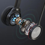 Shintaro Maxifi Bluetooth Headset – Noise Cancelling, 40H Talk, Charging Base