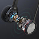 Shintaro Maxifi Bluetooth Headset – Noise Cancelling, 40H Talk, Charging Base