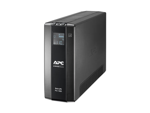 APC (BR1300MI) BacK-UPS PRO (BR), 1300VA, IEC(8), AVR, LCD Monitoring, 2YR WTY
