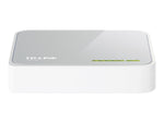 TP-LINK 5-PORT UNMANAGED SWITCH, 10/100(5), WHITE