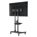 Atdec AD-TVC-75 Mobile Heavy Duty TV Cart. Max Load 75kg. Panels 50" to 80"