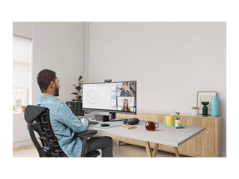 Logitech Brio 505 Webcam 1080p, Auto Framing, Dual Mic, Privacy Shutter
