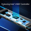 J5create JCD401 USB4 Dual Display 4K Multi-Port Docking Hub
