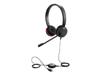 Jabra Evolve 30 II MS Stereo Corded Headset – 3.5mm, USB-A
