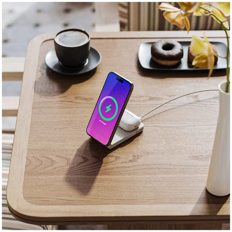 ALOGIC YOGA Fold 3 In One Wireless Charging Stand White A31FWCWHAU