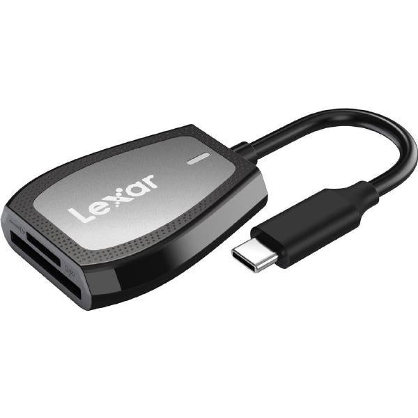 Lexar Pro USB-C Dual-Slot Card Reader