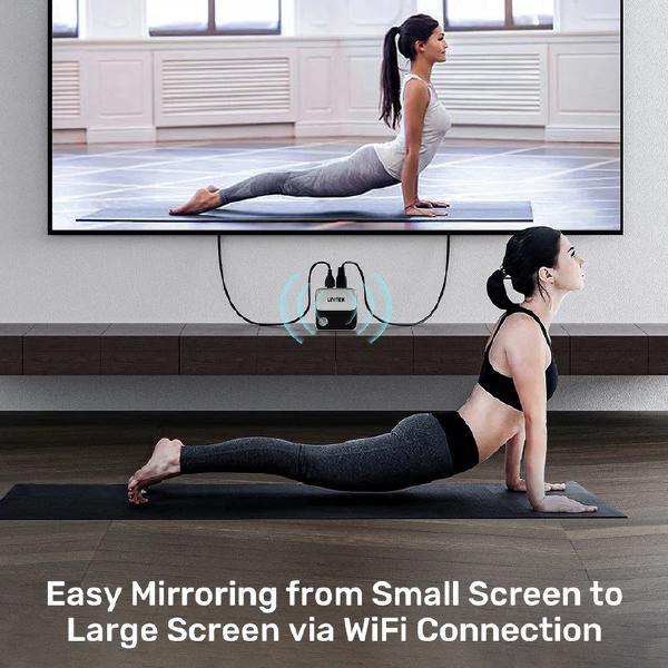 Unitek 4K Wireless Screen Mirroring – 60Hz, Android/Windows/iOS/macOS