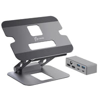J5create JTS427 Dual HDMI Docking Stand, USB-C 100W PD, 2x USB-A, RJ45