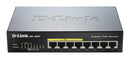 D-Link 8-Port Gigabit Unmanaged Desktop Switch with 8 Gigabit RJ45 and 4 PoE Po