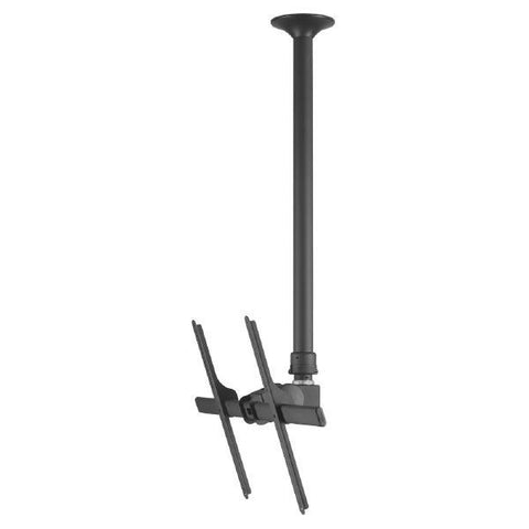 Atdec TH-3070 Ceiling Mount Tilt, Long Pole, 65kg, VESA, Black
