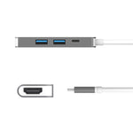 J5create JCD371 USB-C to HDMI & USB 3.1 2-Port Hub with Power Delivery