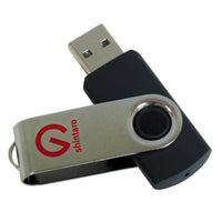Shintaro 32GB USB-A 2.0 Rotary Pocket Disk