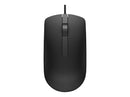 DELL MS116 WIRED USB OPTICAL MOUSE (BLACK) - RETAIL PACKAGING