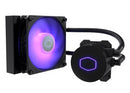 COOLER MASTER MASTERLIQUID LITE 120 RGB CPU COOLER V2, 3RD GENERATION DUAL CHAMBER PUMP