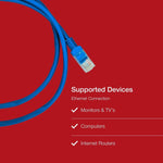 Shintaro Cat6 24 AWG Patch Blue 3m