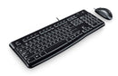 Logitech Wired Keyboard & Mouse Combo, Desktop MK120, Black, USB