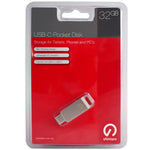 Shintaro 32GB USB-A & USB-C 3.2 Gen1 Mini Dual Port Rotary Pocket Disk