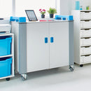 LapCabby 20 Vertical | 20-Device Mobile AC Charging Trolley