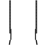 TV Mount Stand Bracket Riser Universal Table Top Desktop 32 to 65 Inch - Black