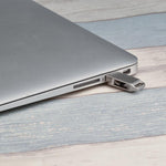 Shintaro 128GB USB-A & USB-C 3.2 Gen1 Mini Dual Port Rotary Pocket Disk