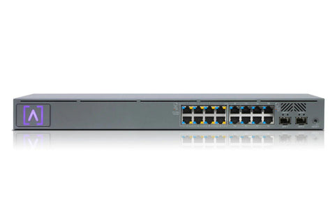 Alta Labs S16-POE 16-Port PoE Switch, Layer 2, 120w PoE Budget