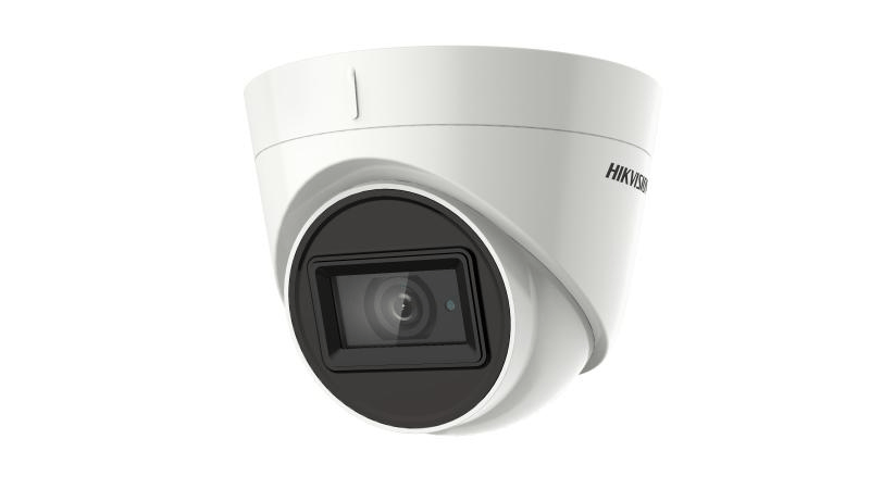 HIKVISION TVI 2CE78H8T-IT3F 5MP TURRET CAMERA, FIXED 2.8MM, IR 60M, 4 IN 1, 12VDC