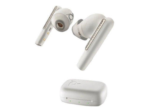 Poly Voyager Free 60 MS, Basic Charge Case, BT700C, White, USB-C