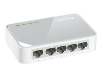 TP-LINK 5-PORT UNMANAGED SWITCH, 10/100(5), WHITE