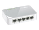 TP-LINK 5-PORT UNMANAGED SWITCH, 10/100(5), WHITE