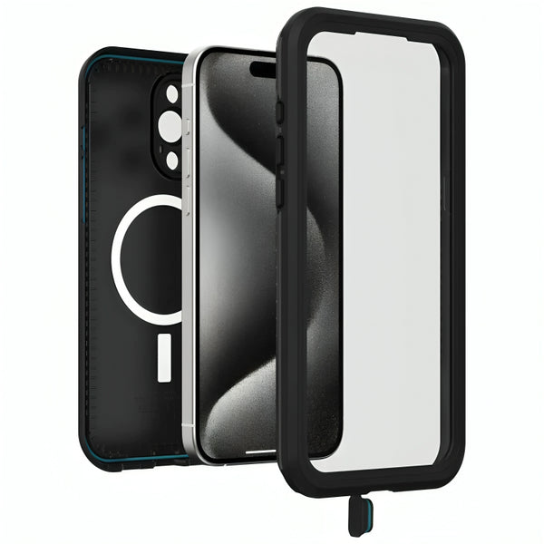 OtterBox FRĒ MagSafe Apple iPhone 15 Pro Max Case Black