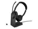 Jabra Evolve2 55 MS Stereo BT ANC Headset + Stand, Link380C, USB-C