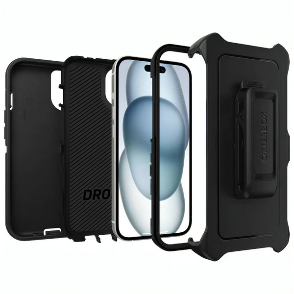 OtterBox Defender Apple iPhone 15 iPhone 14 And iPhone 13 Case Black