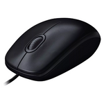 Logitech M90 Corded USB Mouse - Black, 3yr Wty