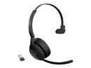 Jabra Evolve2 55 MS Mono BT ANC Headset + Link380A, USB-A