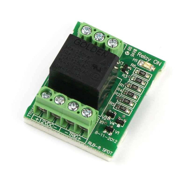 TACTICAL 12VDC / 24VDC SPDT 2 INPUT, BUFF RELAY BOARD. [30VDC 6A CONTACTS]