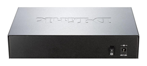 D-Link 8-Port Gigabit Unmanaged Desktop Switch with 8 Gigabit RJ45 and 4 PoE Po